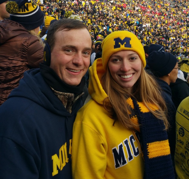 Dentists at University of Michigan football game