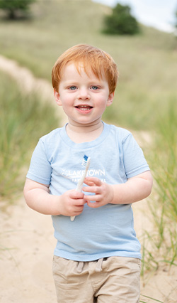 Dental mascot Reid